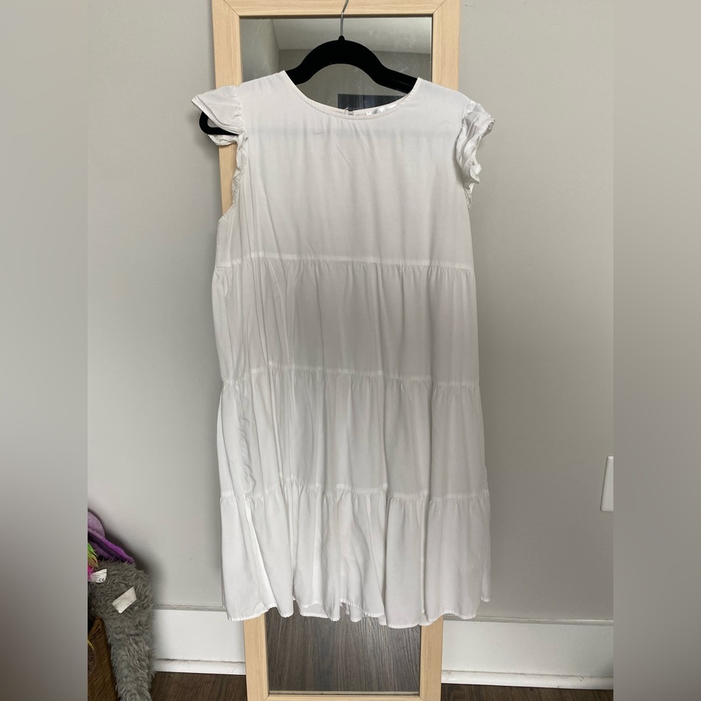 White babydoll dress